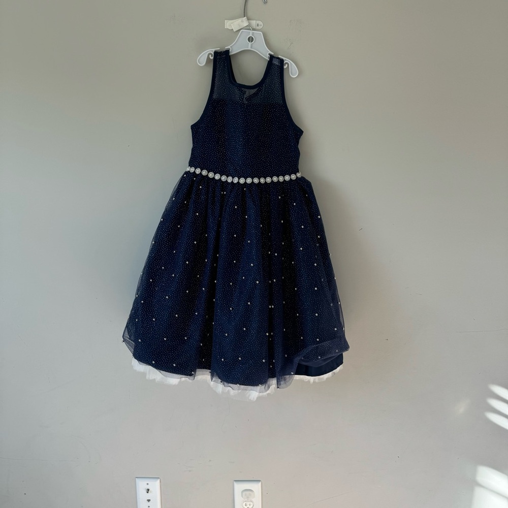 American Princess Navy Blue Formal Dress